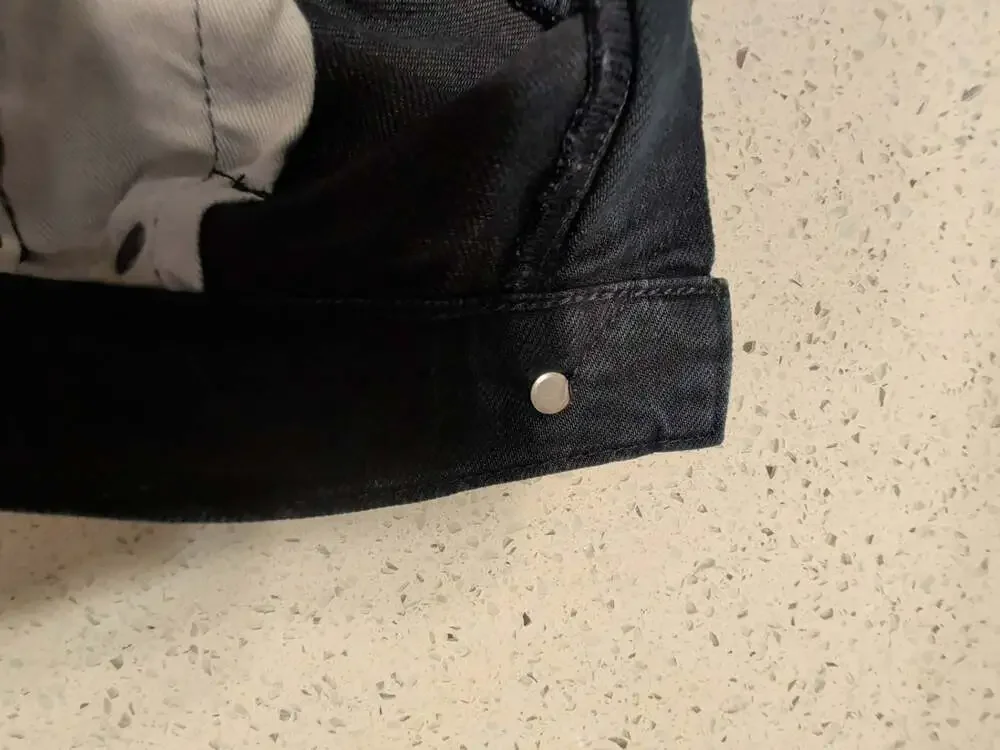 Levi's 502 Premium Black Tapered Jeans W30 L32